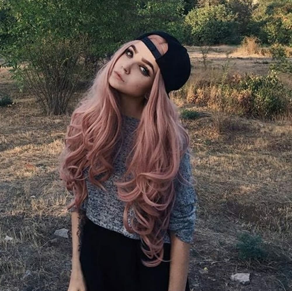 Pink Beauty LaceFront Wig Wig 22-24inches!+