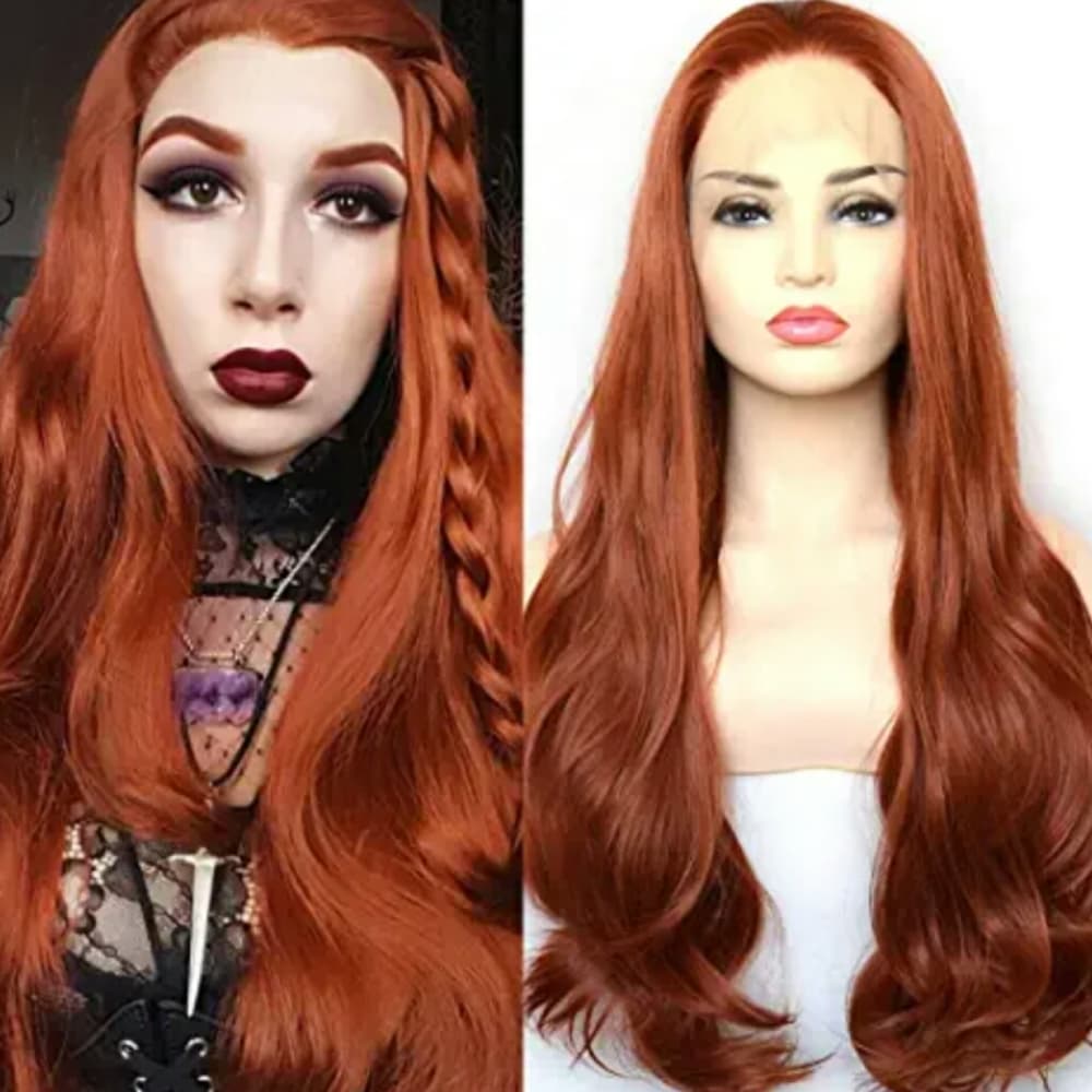 Copper Red Beauty Lace Front Wig