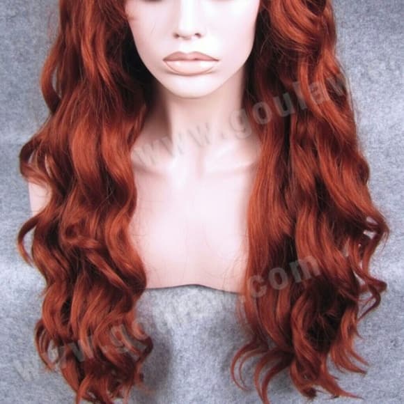 Red Beauty Lace Front Wig 24 inches
