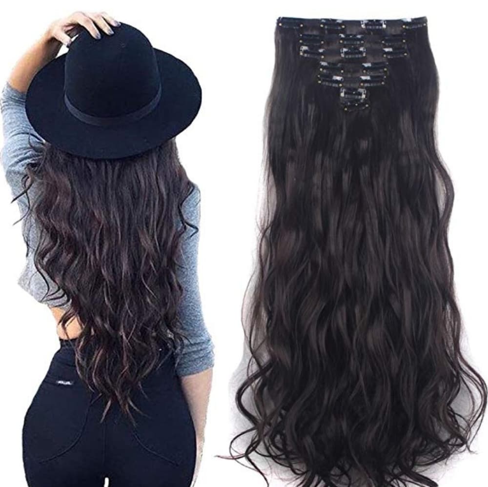 Dark Brown Full Head Clip in Extension #4