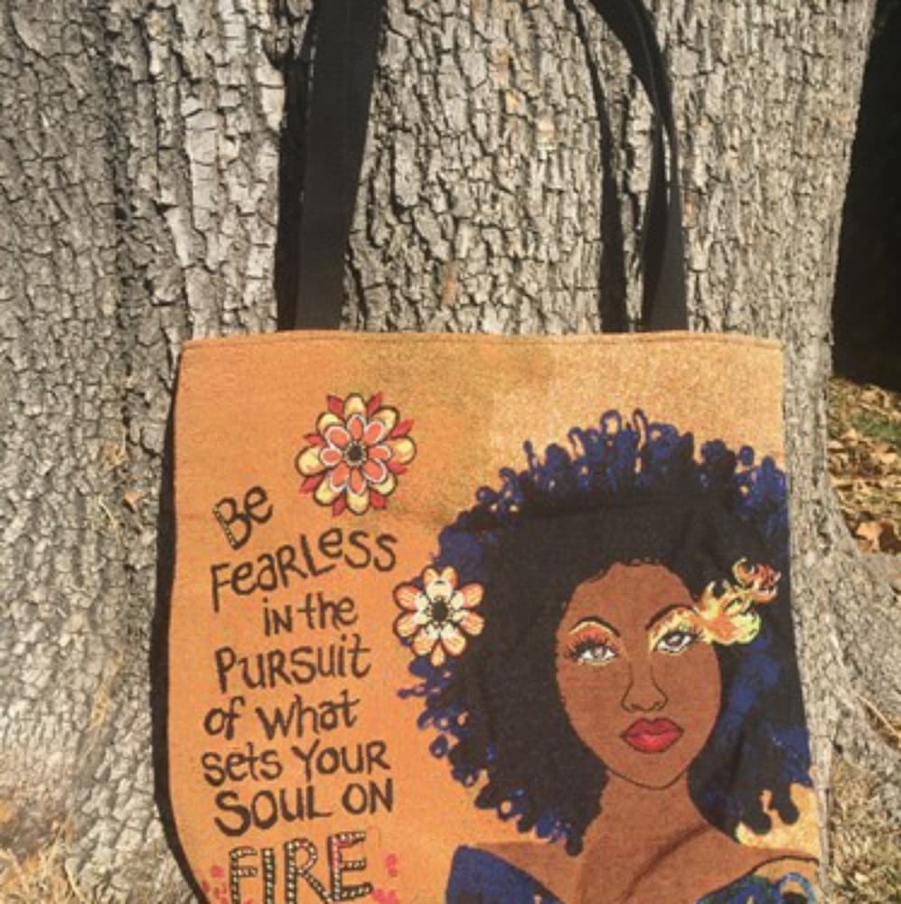 Soul on Fire Beautiful Tote Bag