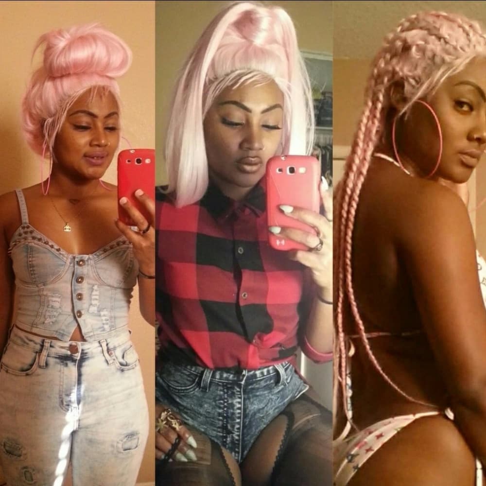 Pink Beauty LaceFront Wig Wig 24-28 inches!!