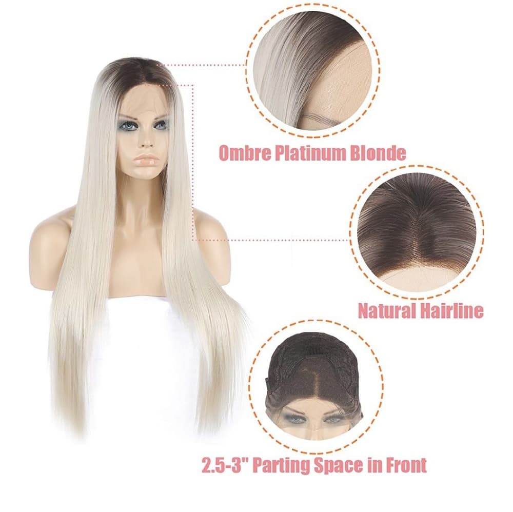 Ombre Dark Root Beige Blonde