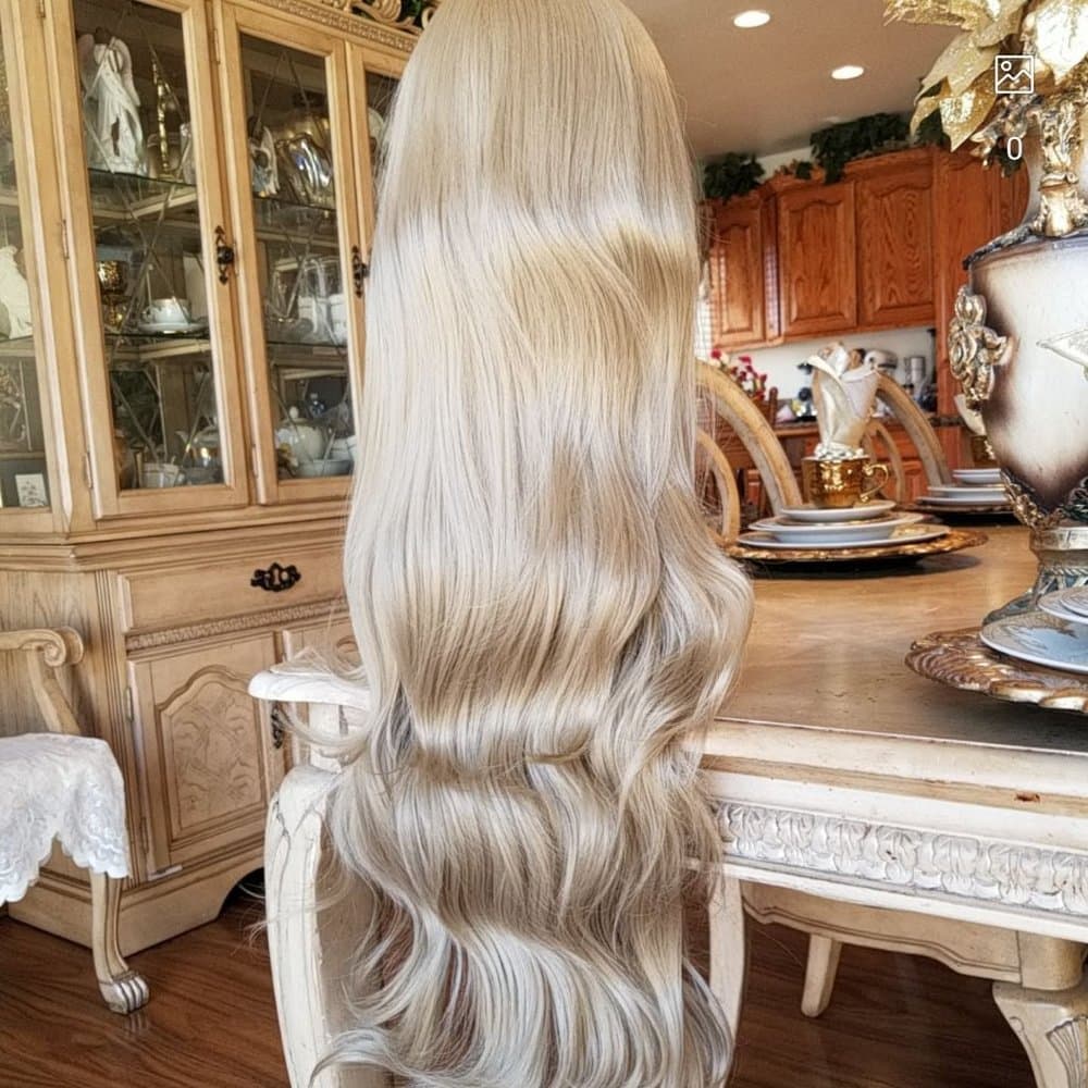 Ash Blonde Beauty Lace Front Wig