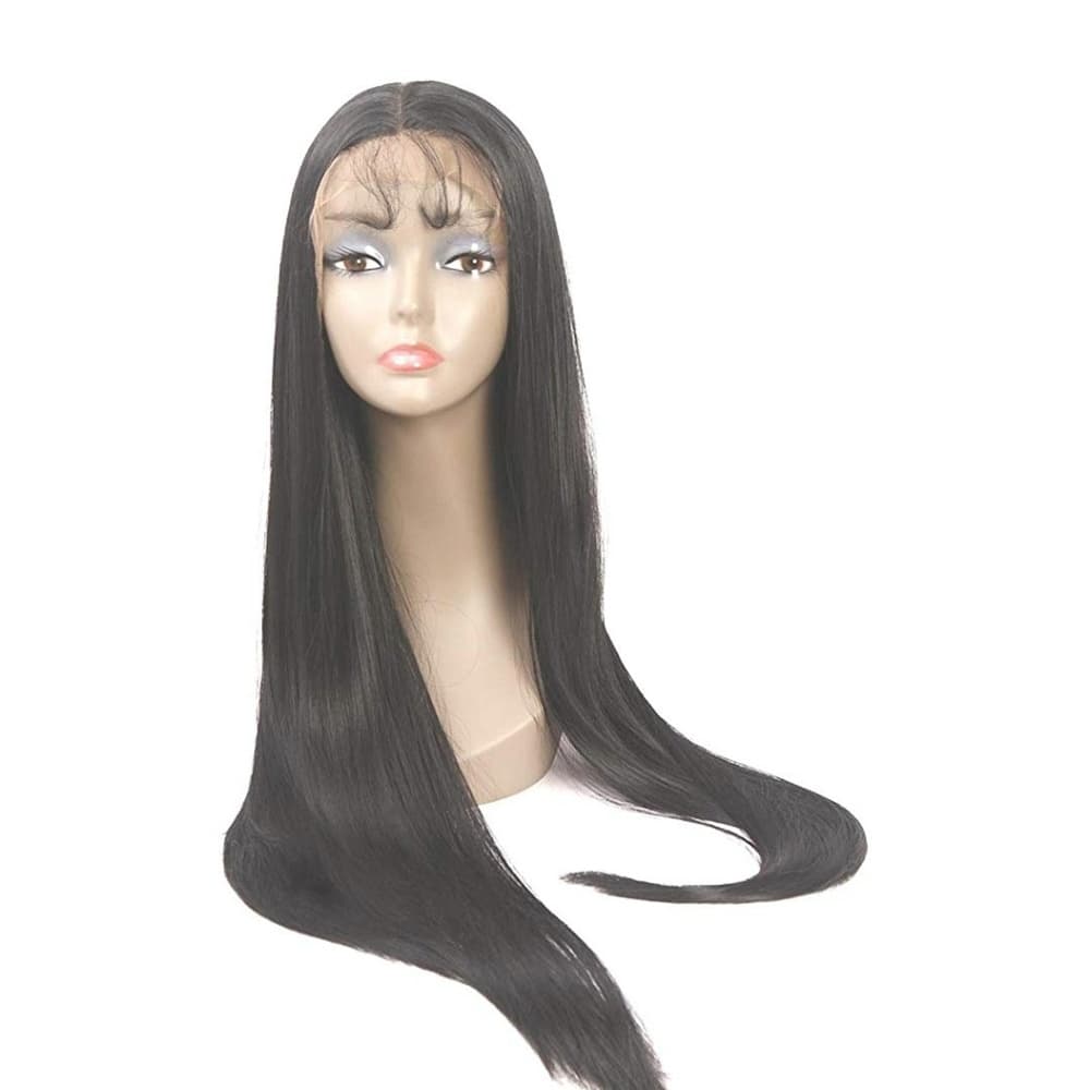 Black Straight Lace Front Wig