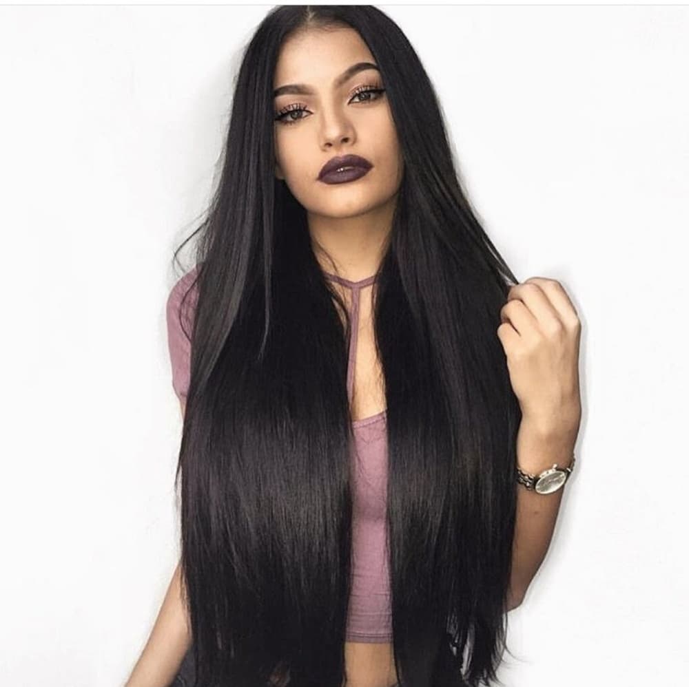 Dark Brown Lace Front Wig