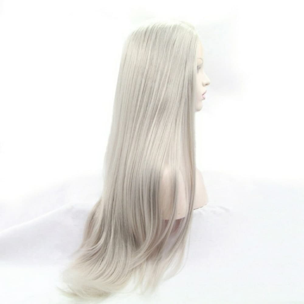 Silver Gray LaceFront Wig 22-26 inches!!