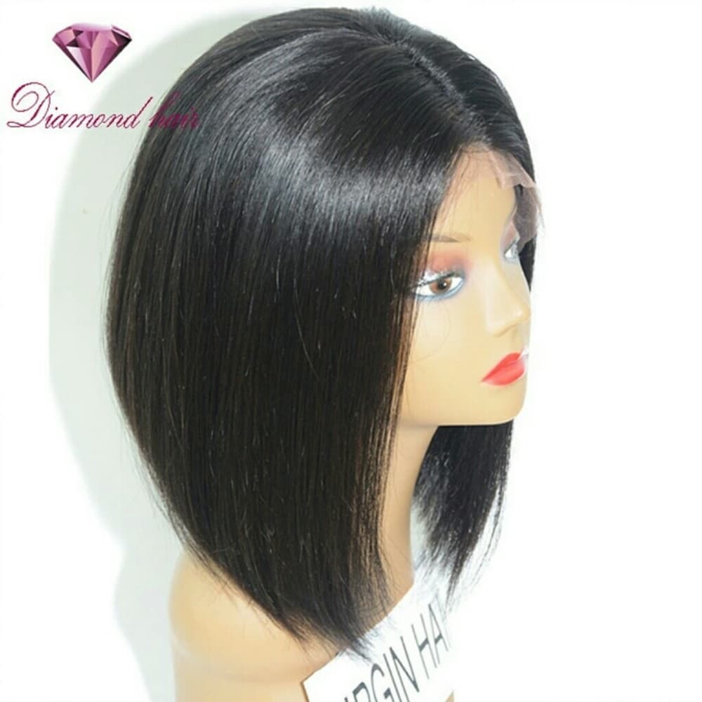Virgin Bob Human Hair Wig