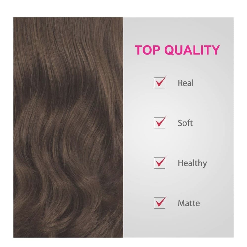 Brown Wavy Beauty Lace Front Wig