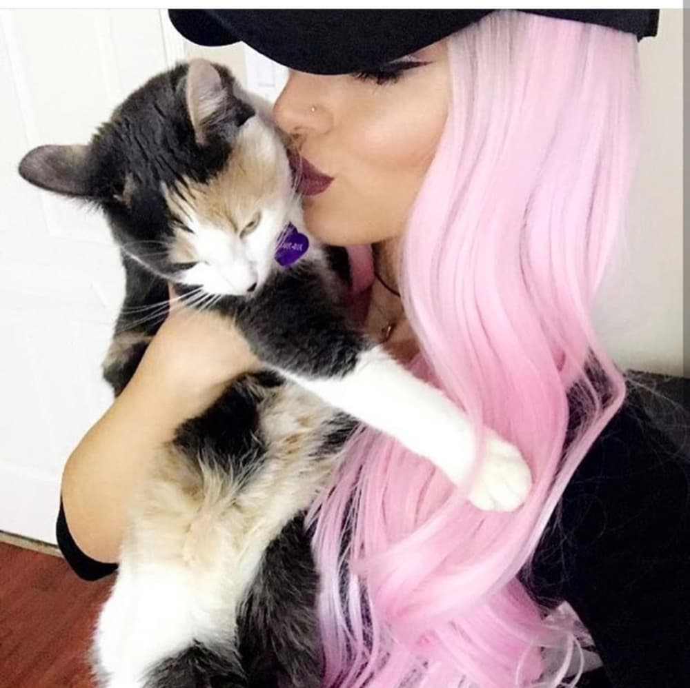 Pink Beauty Lace Front Wig
