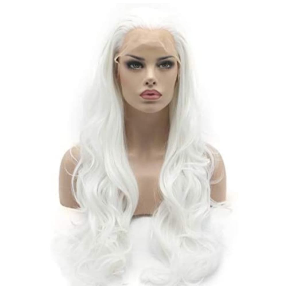 White Beauty Lace Front Wig