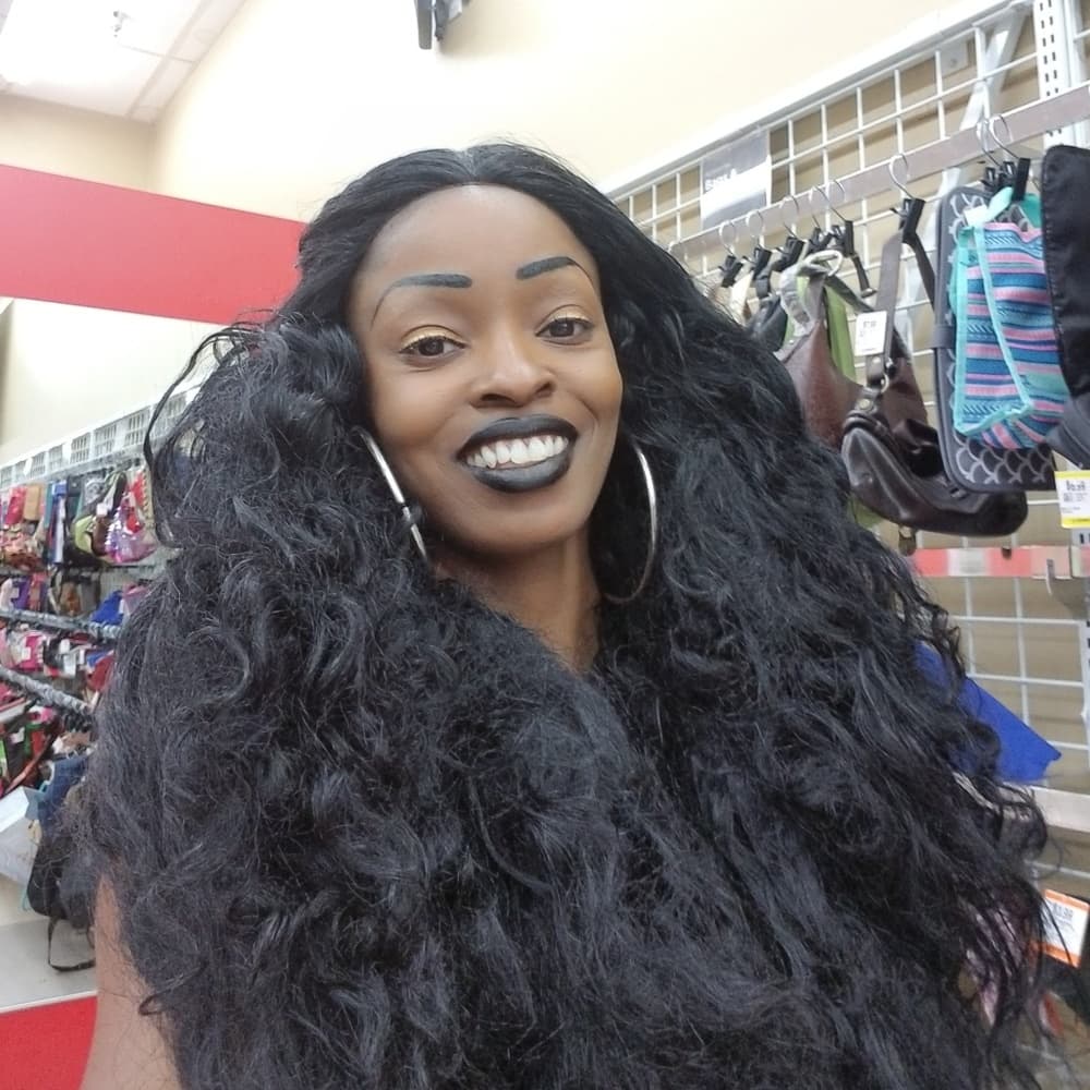 Used Kinky Bodywave Lace Front Wig