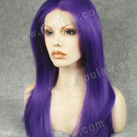 Purple Beauty Straight/Wave Lacefront Wig 20-24 in