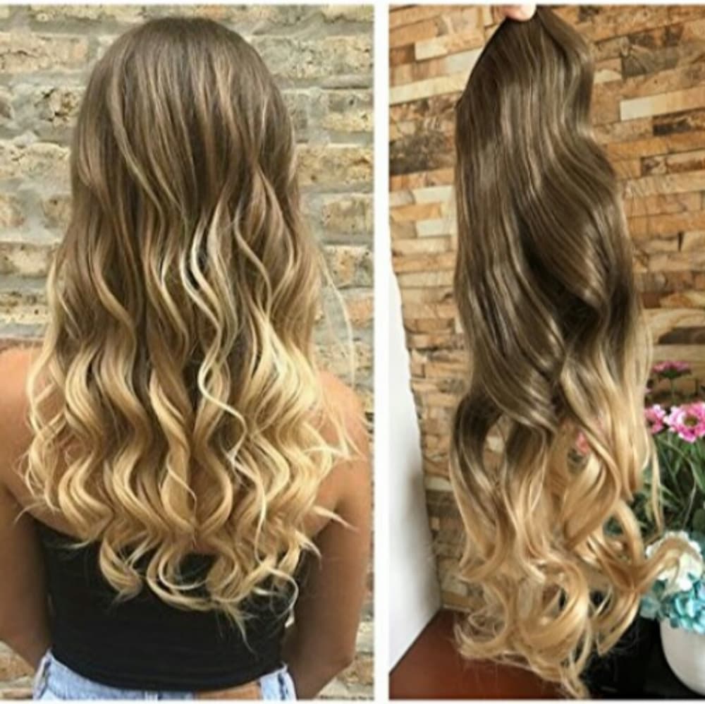 Medium AshBlonde to Blonde One Piece Clip in Exten