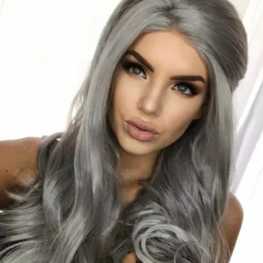 Gray Beauty LaceFront Wig