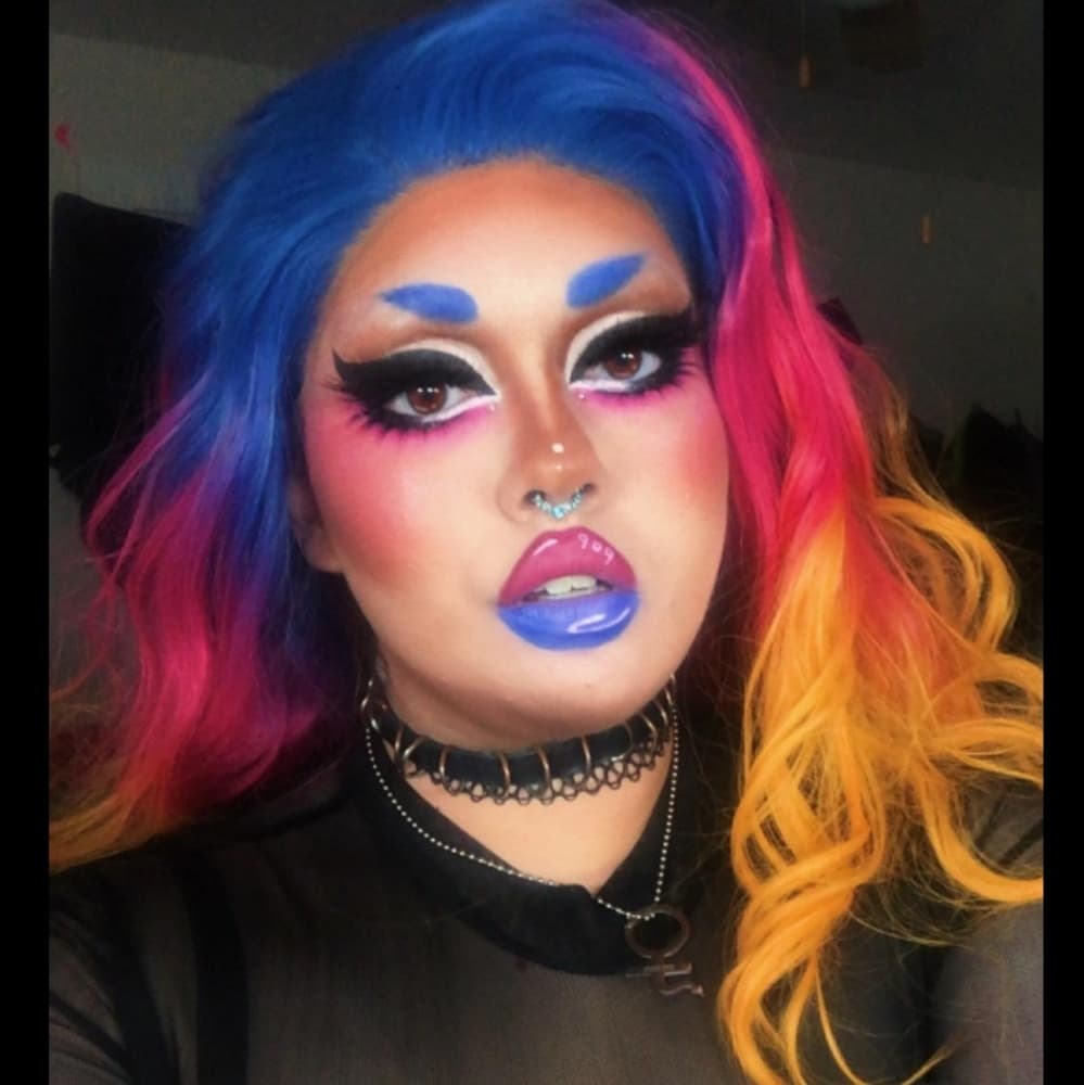 Rainbow Beauty Lace Front Wig