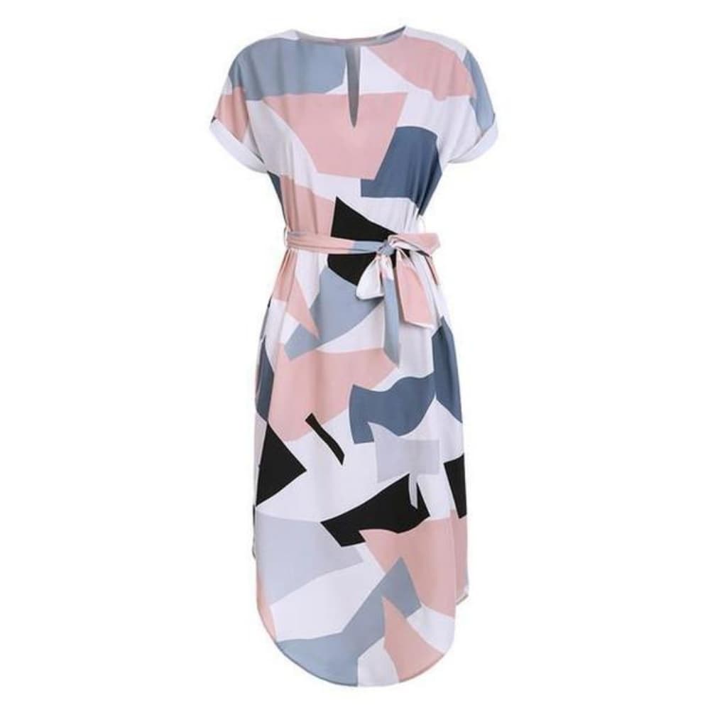 Beautiful Geometric Pencil Dress