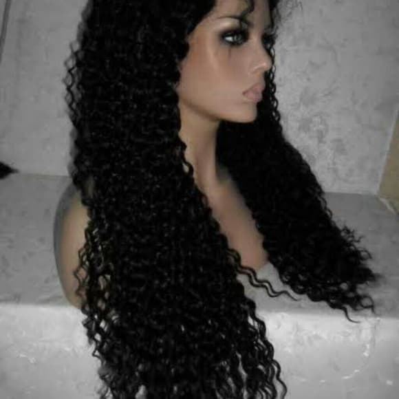 Loose Kinky Curly Lacefront Wig 22-24 inches