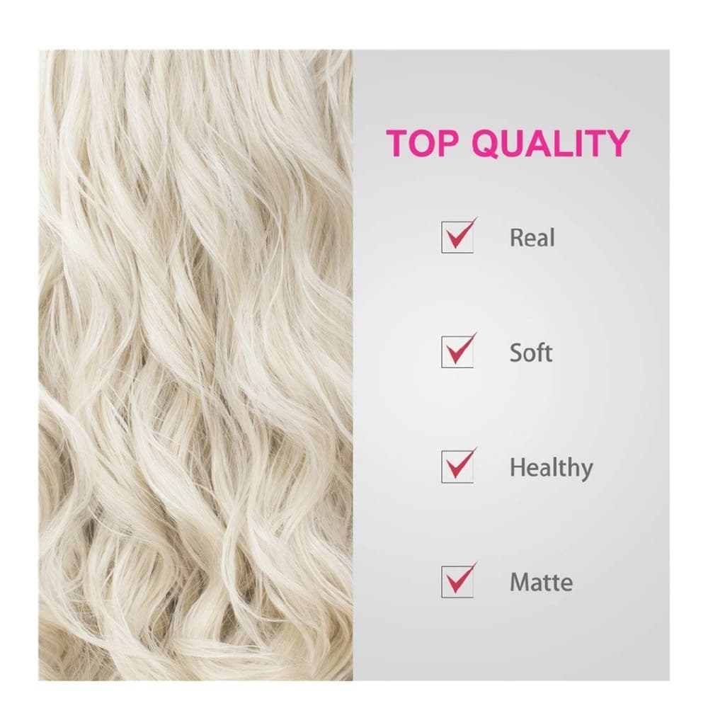 Blonde Wavy Lace Front Wig