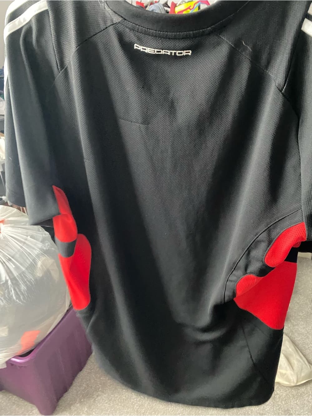 adidas Black CLIMACOOL Performance Tee