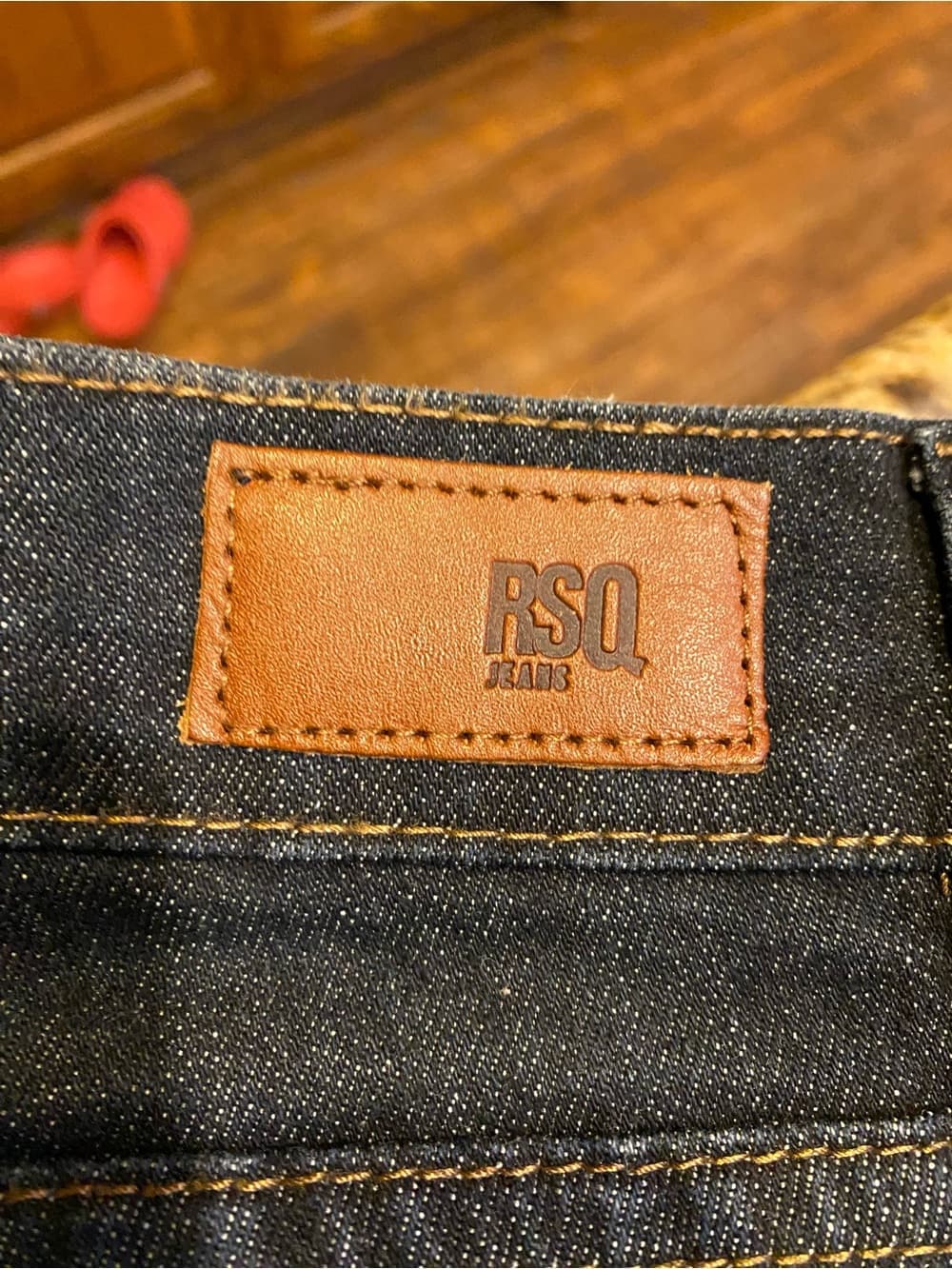 e RSQ Jeans New York Slim Straight men's denim jeans