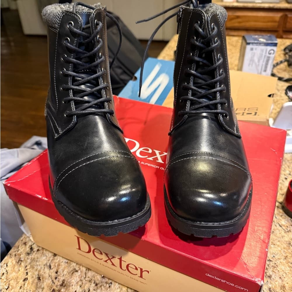 Dexter combat style men’s boots Botte Norton sz 11