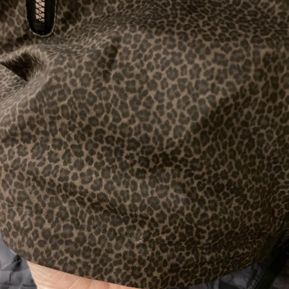 Women’s Michael Kors hooded leopard coat