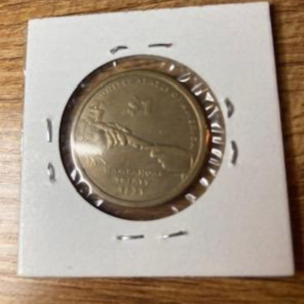 SACAGAWEA NO DATE, 1621 Wampanoag Treaty USA Dollar Coin-VERY RARE