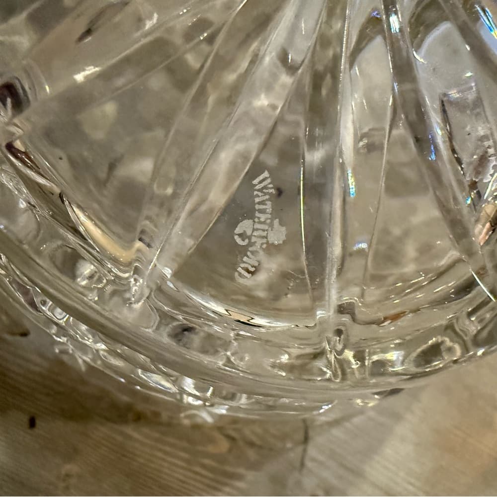 Waterford Lismore 6 7/8 Inch Ring / Watch Retainer Bowl