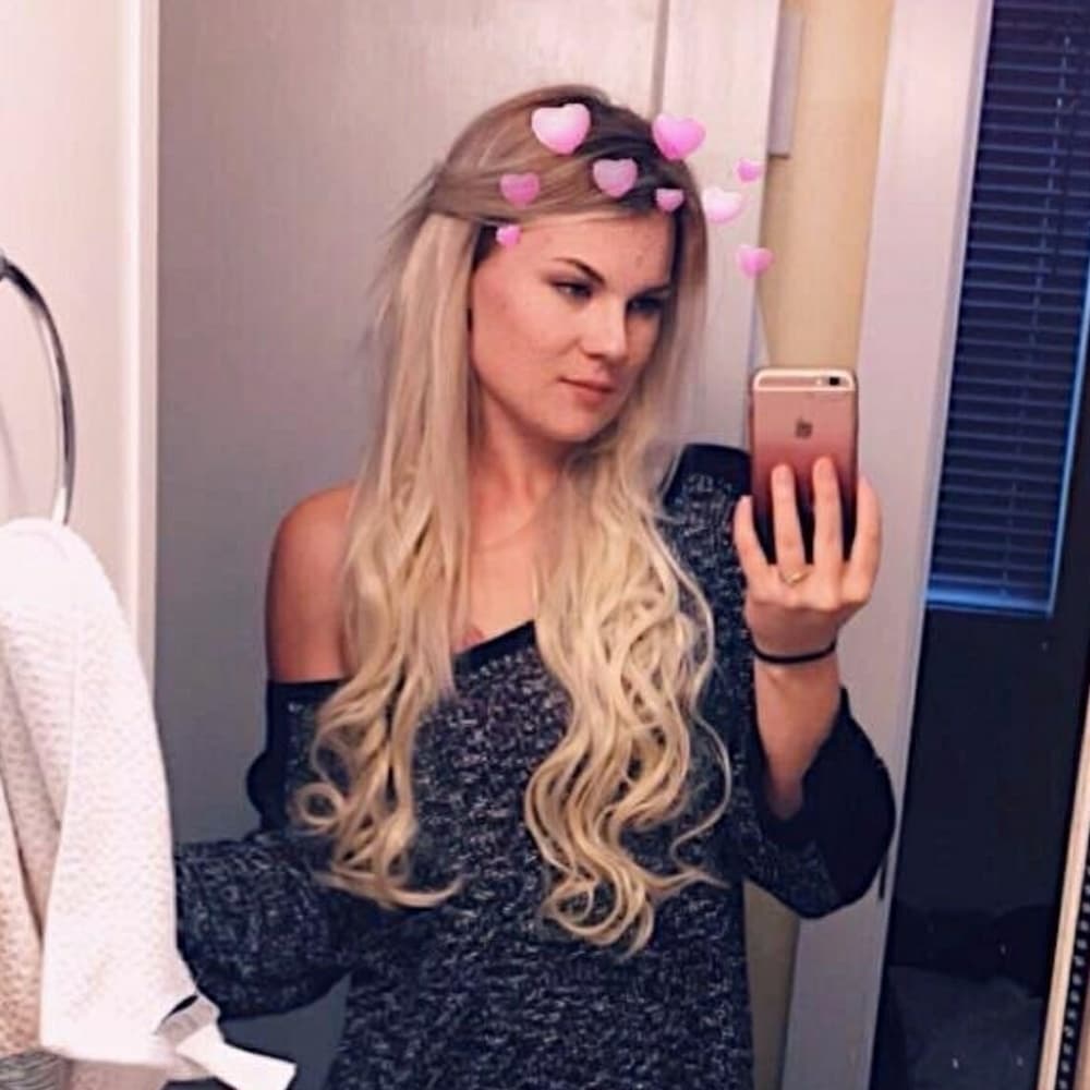 Blonde Full Head Clip in Extensions #27