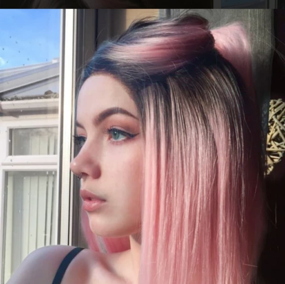 Ombre Pink Beauty LaceFront Wig!!