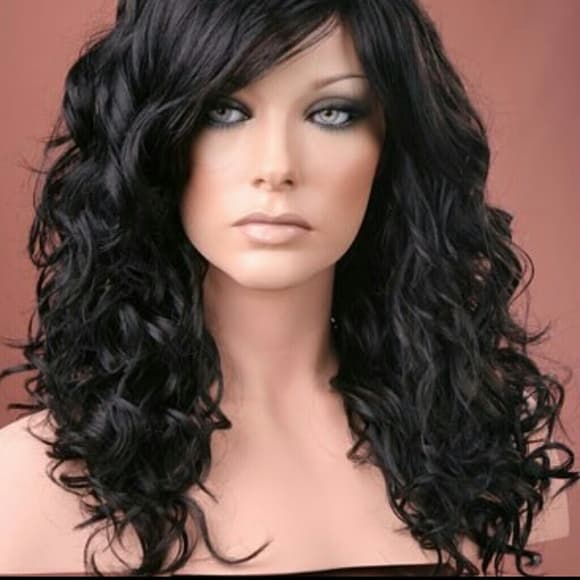 Beautiful Roll With Full Wig #1b, #2