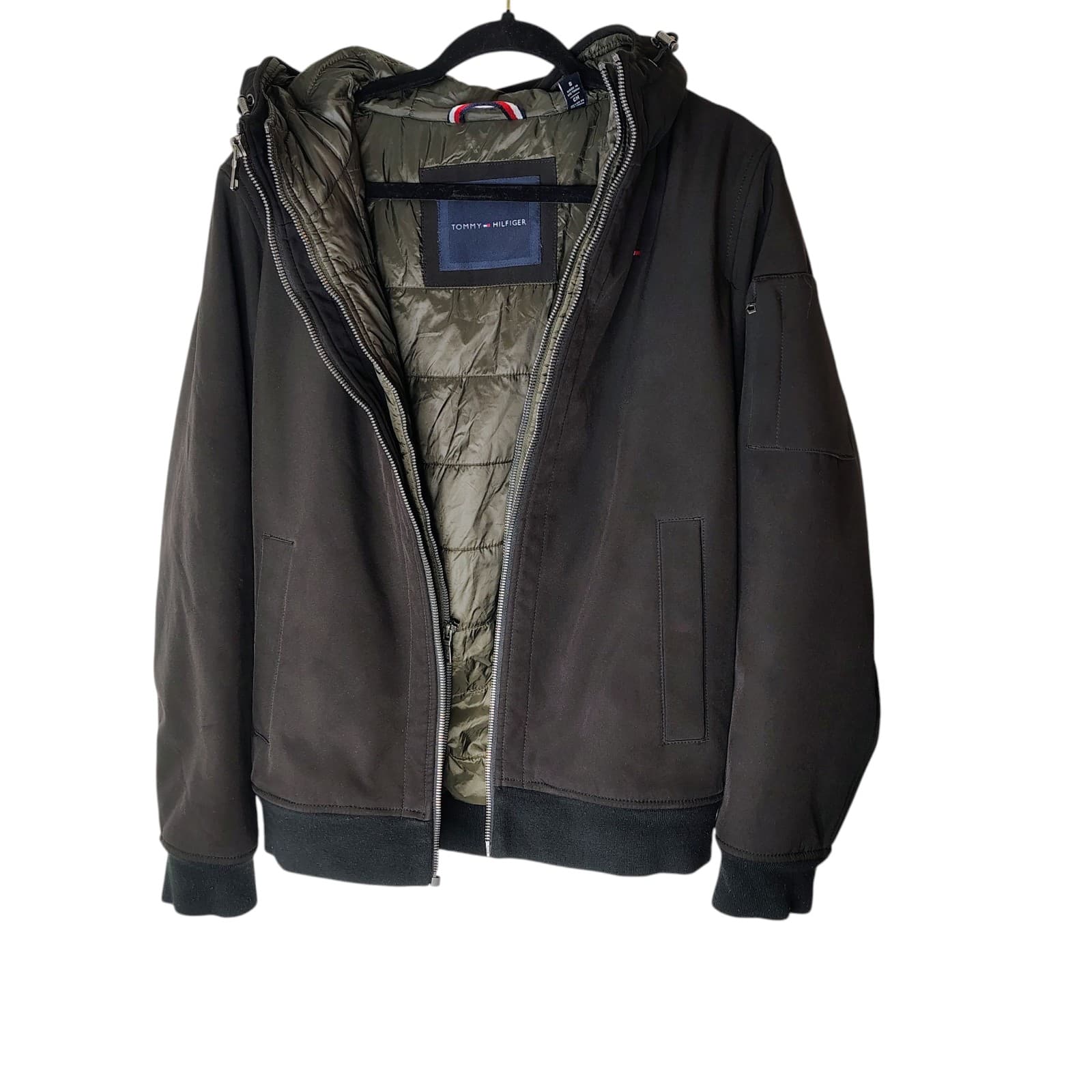 *New* TOMMY HILFIGER Puff-Lined Snow Jacket : sz S