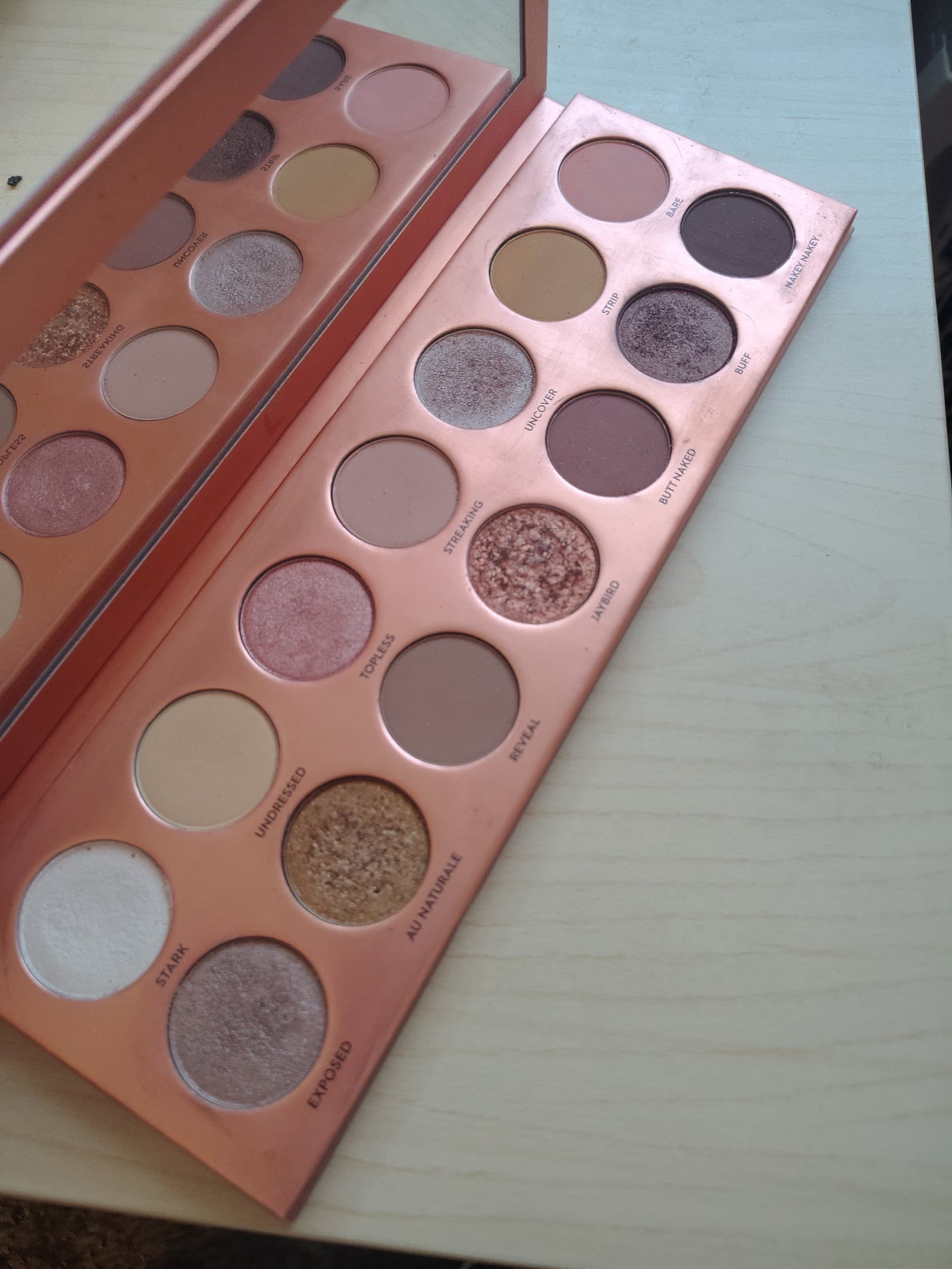 LAURA LEE "Nudie Patootie" Eye Shadow Palette: pls read description