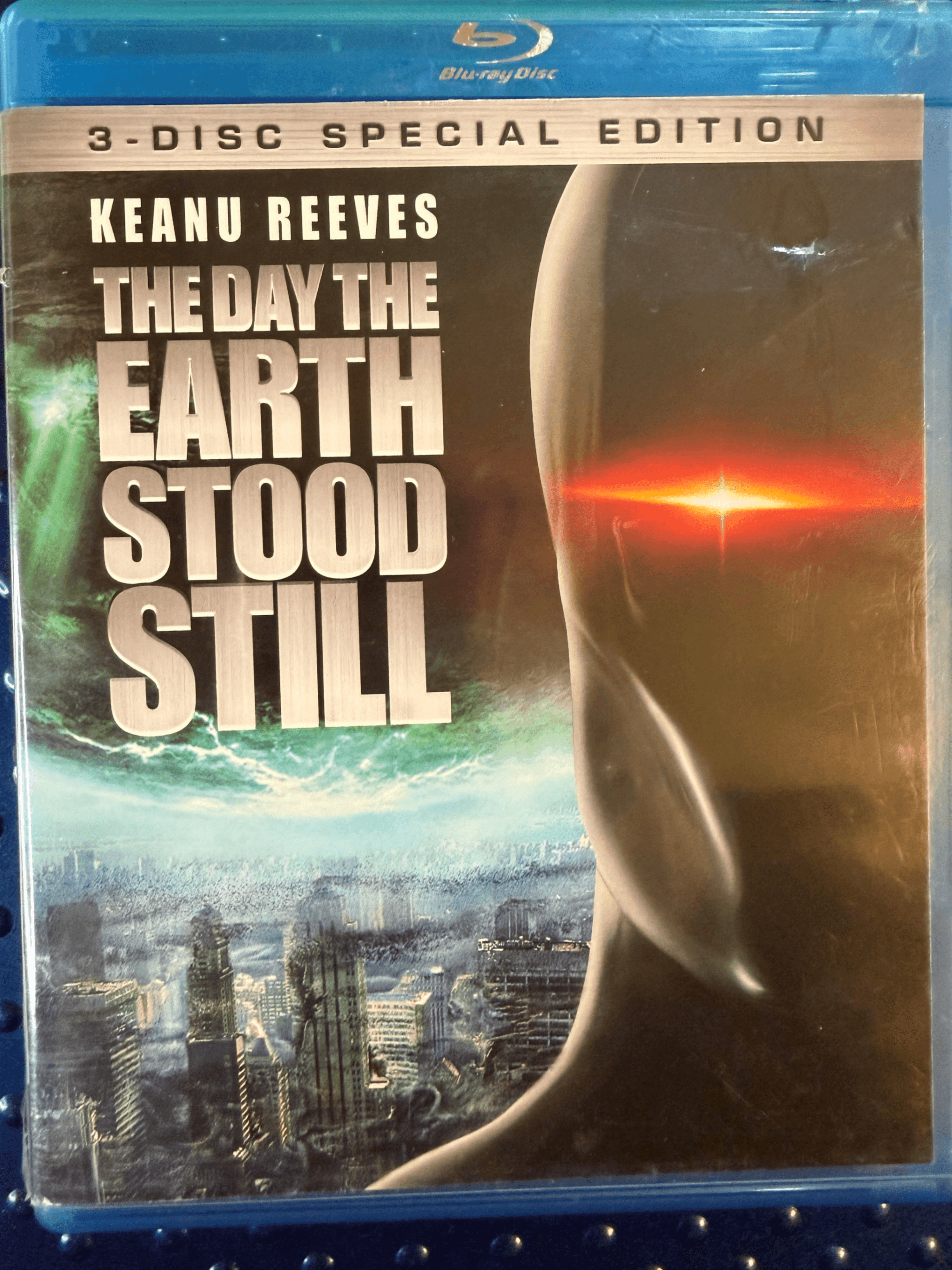 The Day The Earth Stood Still Blu-ray 3 Disc Sci-Fi Keanu Reeves PG-13