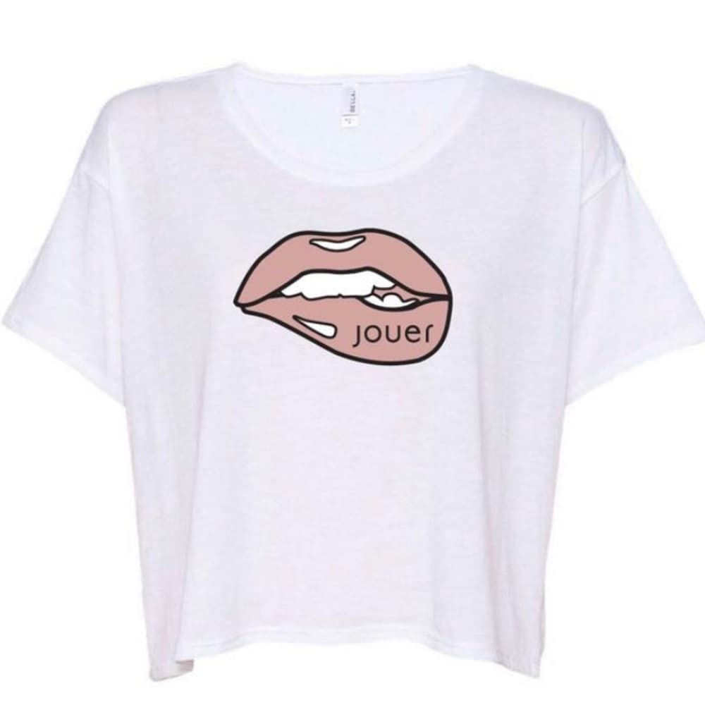 ❤️🔥LAST CHANCE!❤️🔥 NWT JOUER Just Bitten *SOLD OUT* Cropped Boxy T-shirt!