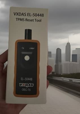 VXDAS EL-50448 Auto Tire Pressure Monitor Sensor TPMS Relearn Reset Activation