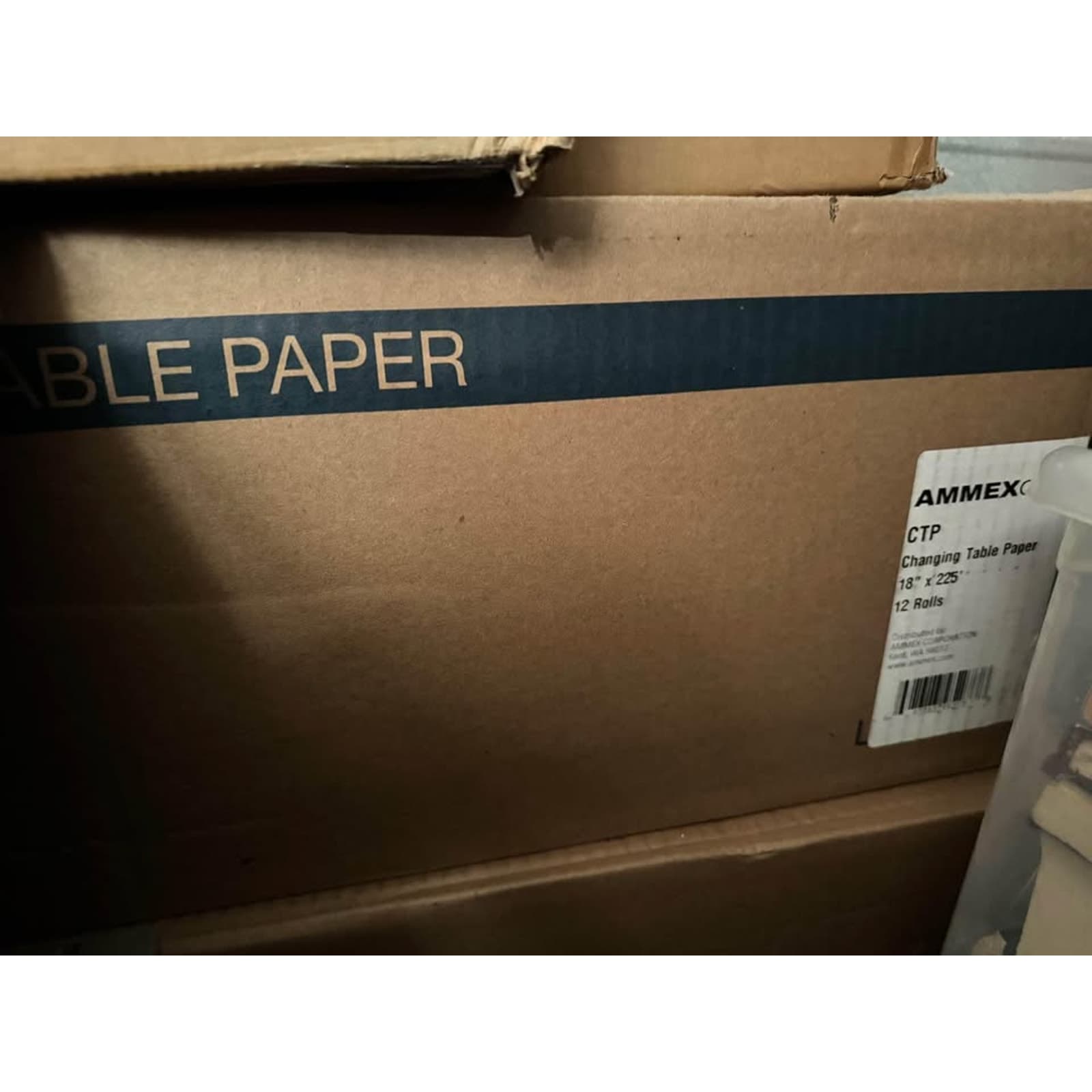12 rolls of table changing paper