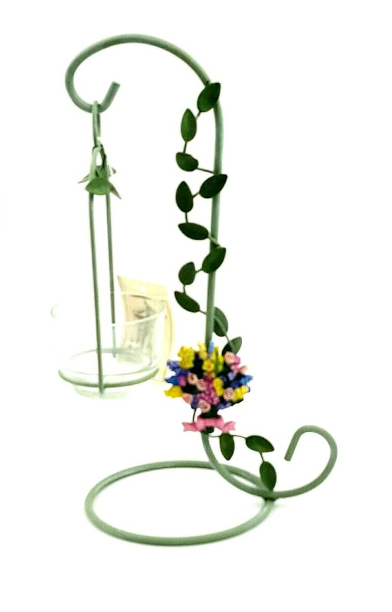 Hanging Votive Holder Garden Bouquet Dennis East Trellis Collection New Spring