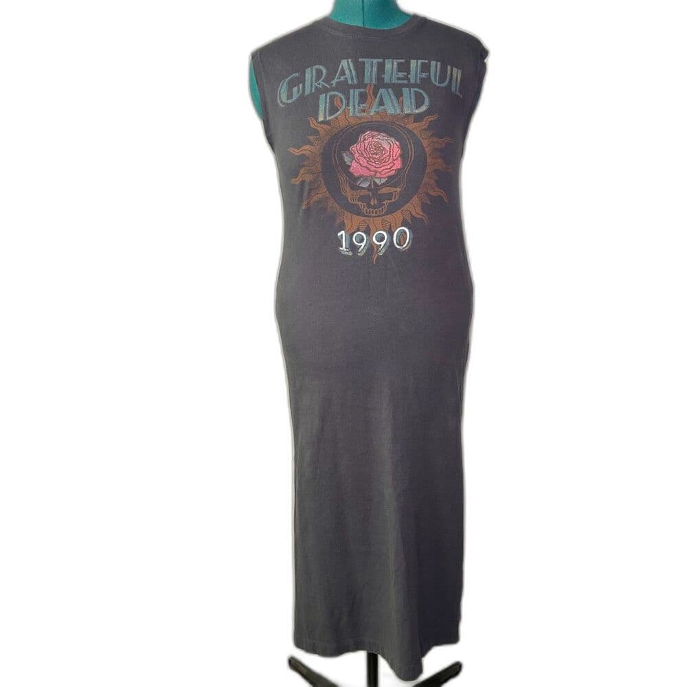 American Eagle Band Tee Grateful Dead 1990 T-shirt Festival Dress XS