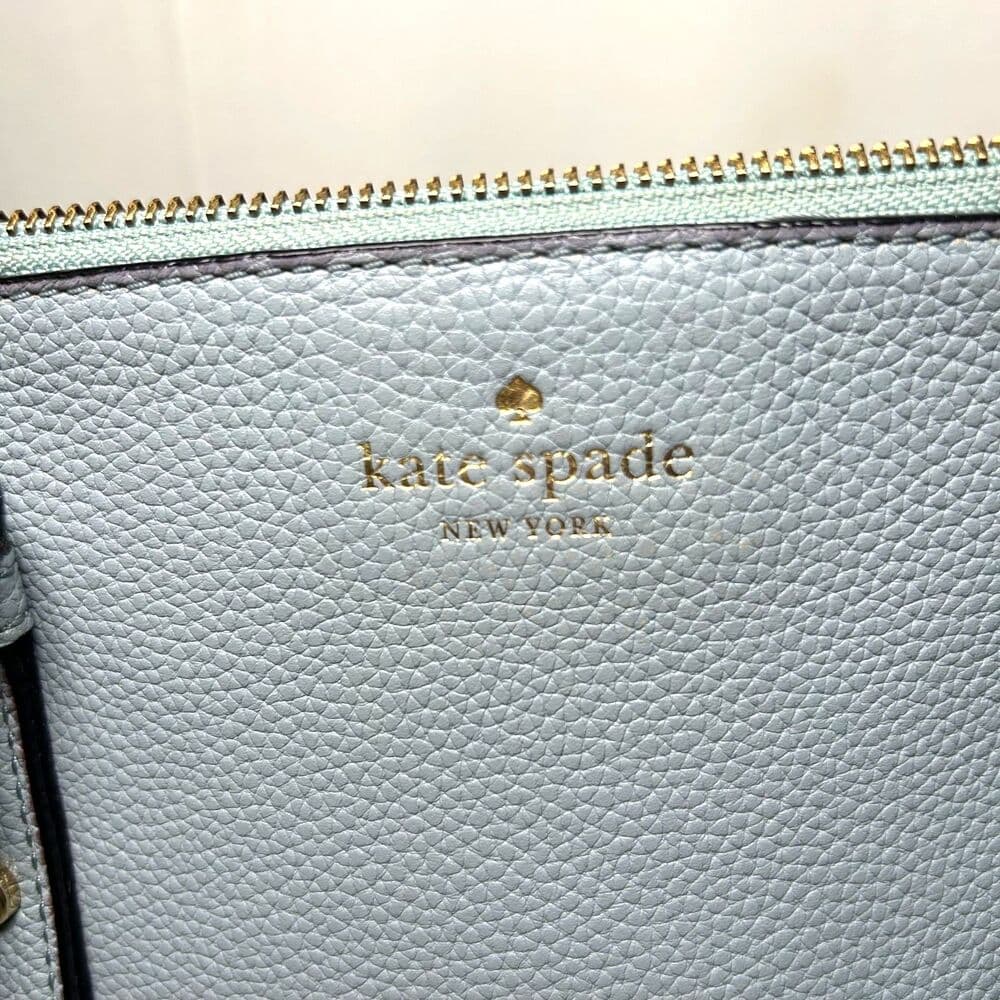 Kate Spade Leighann Mulberry Street bag in lakesedge blue