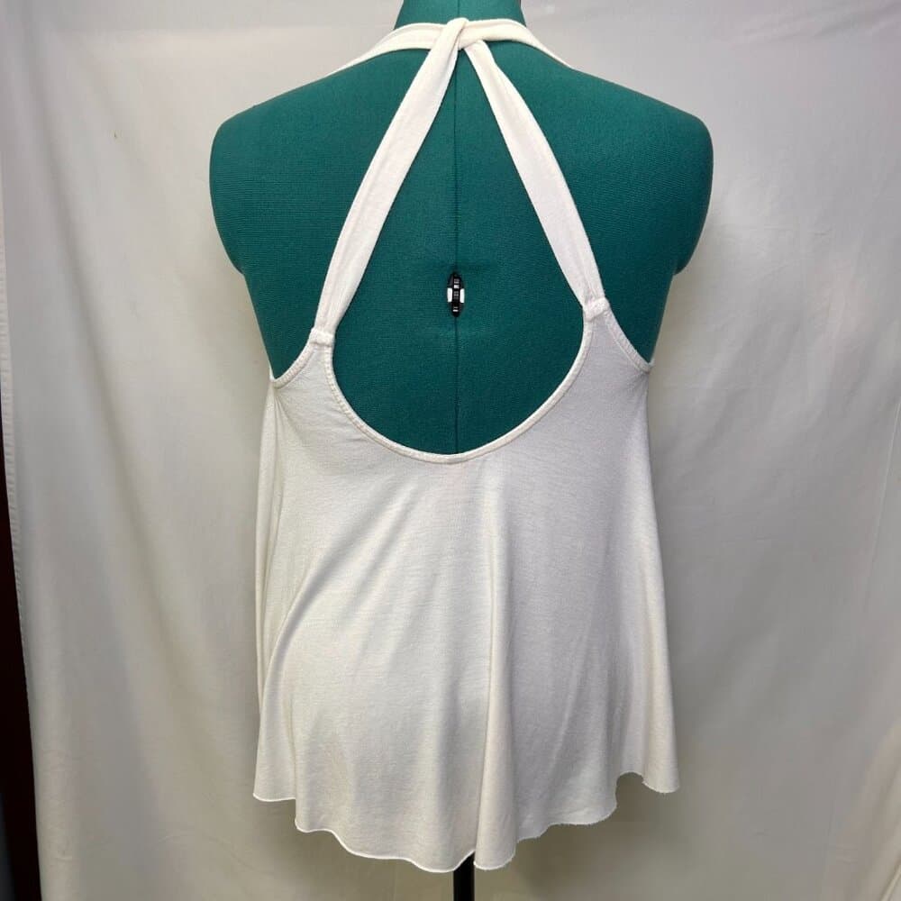 Rachel Pally White Racerback-Style Tank Top Size S