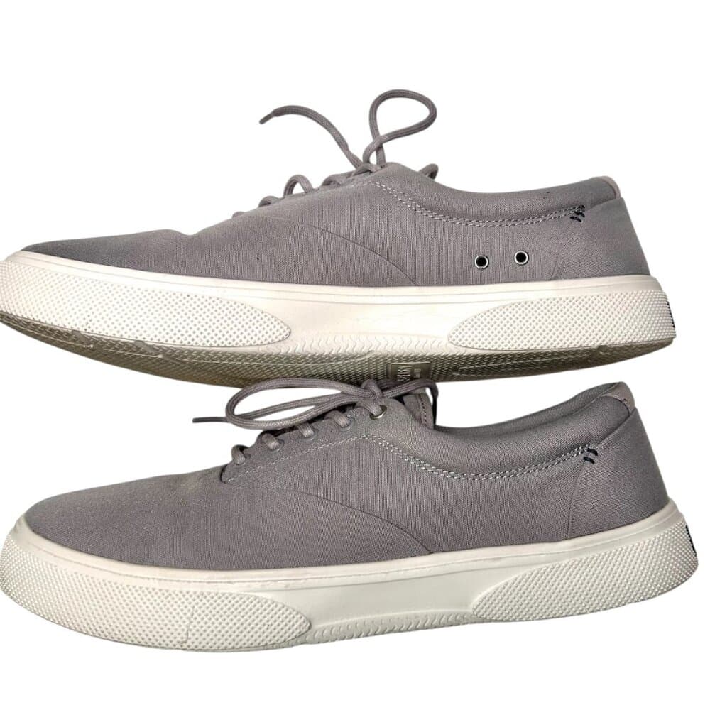 Sperry Halyard Gray Plushstep Sneakers size 12