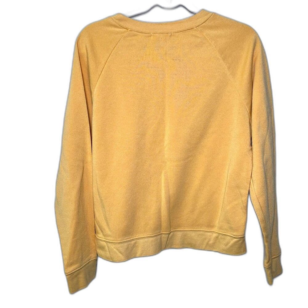 Grayson/Threads Good Vibes Large Yellow Sweatshirt