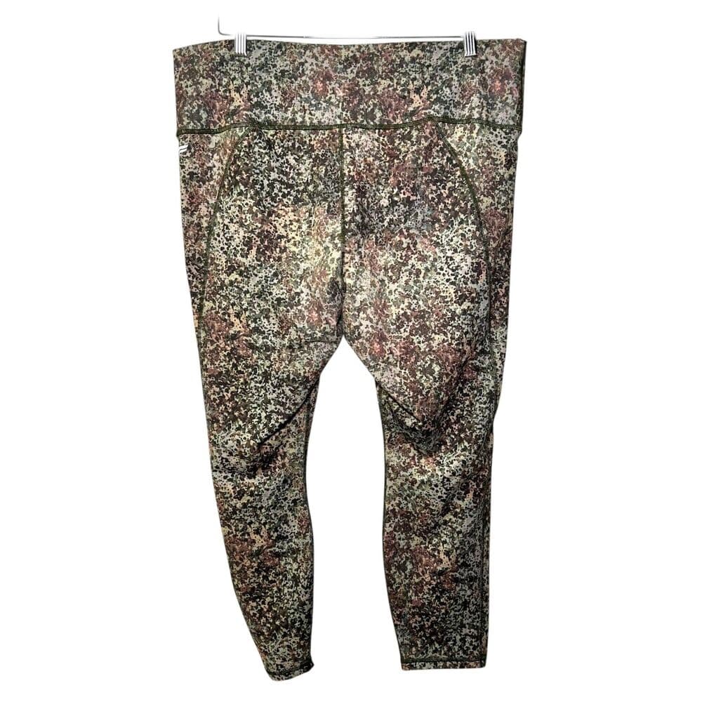 Fabletics Define PowerHold Earthen Print high-waisted 7/8 leggings 2X