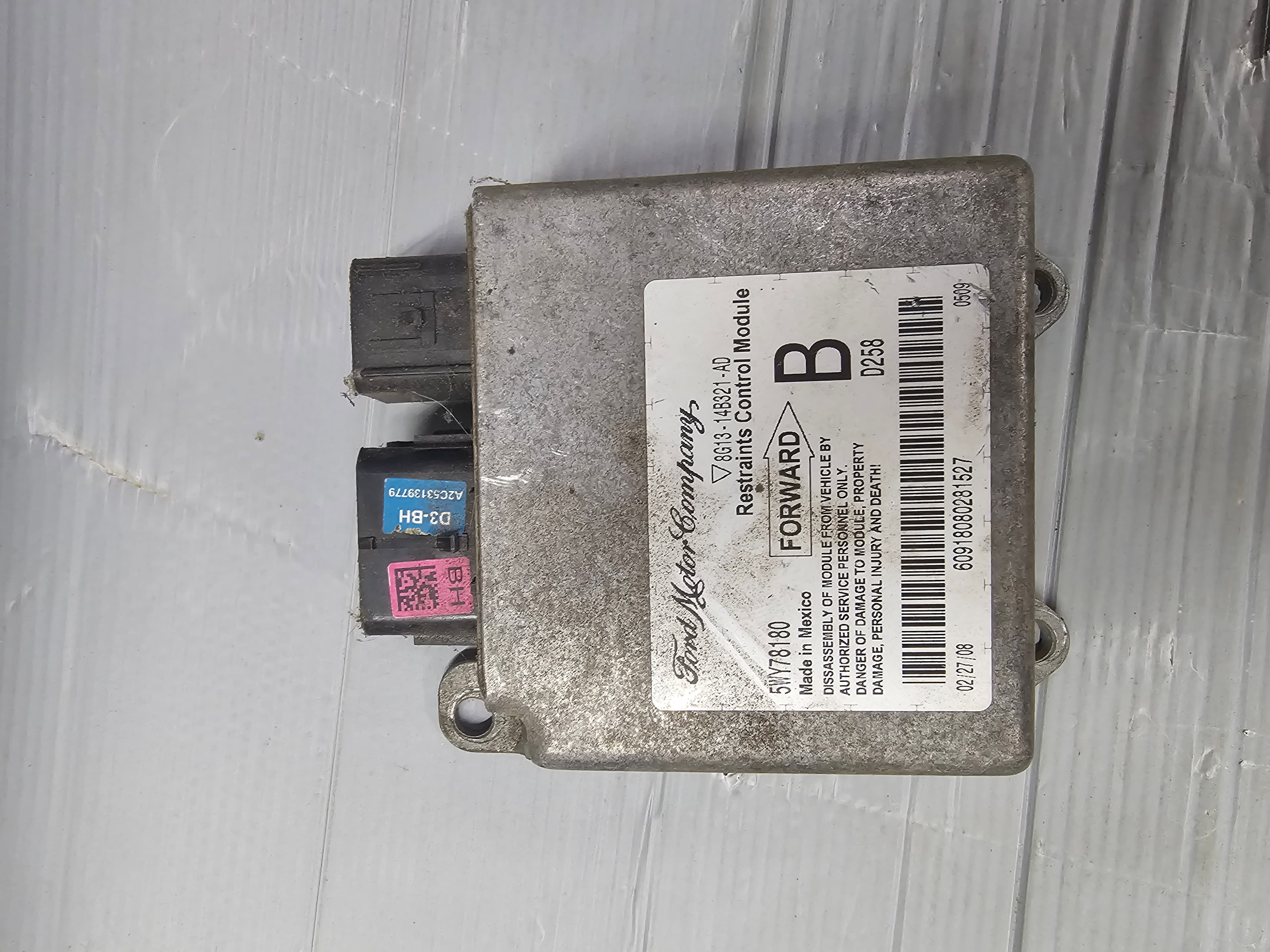 FMC Restraint Control Module