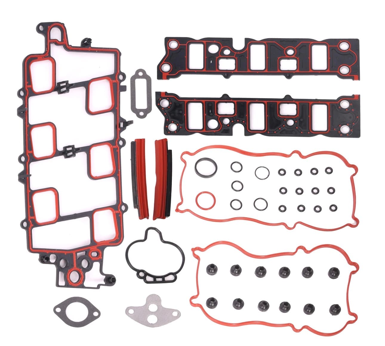 Intake Manifold Gasket Set MIS16203A fit for Pontiac Grand Prix 1997-2008, for Buick Lesabre Park Avenue 1997-2005, for Pontiac Bonneville 2005-2008, for Buick Allure Lacrosse 2005-2008 3.8L V6
