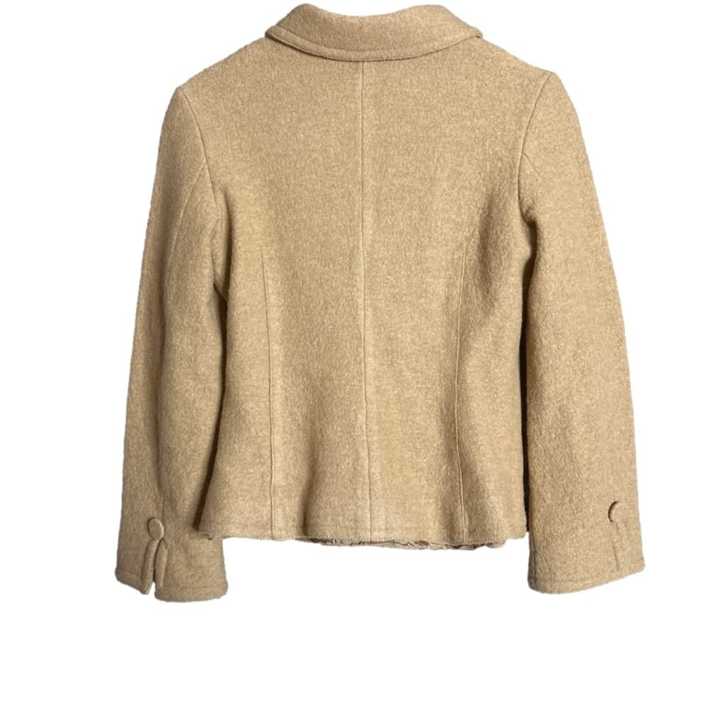 TAN wool Pendleton blazer