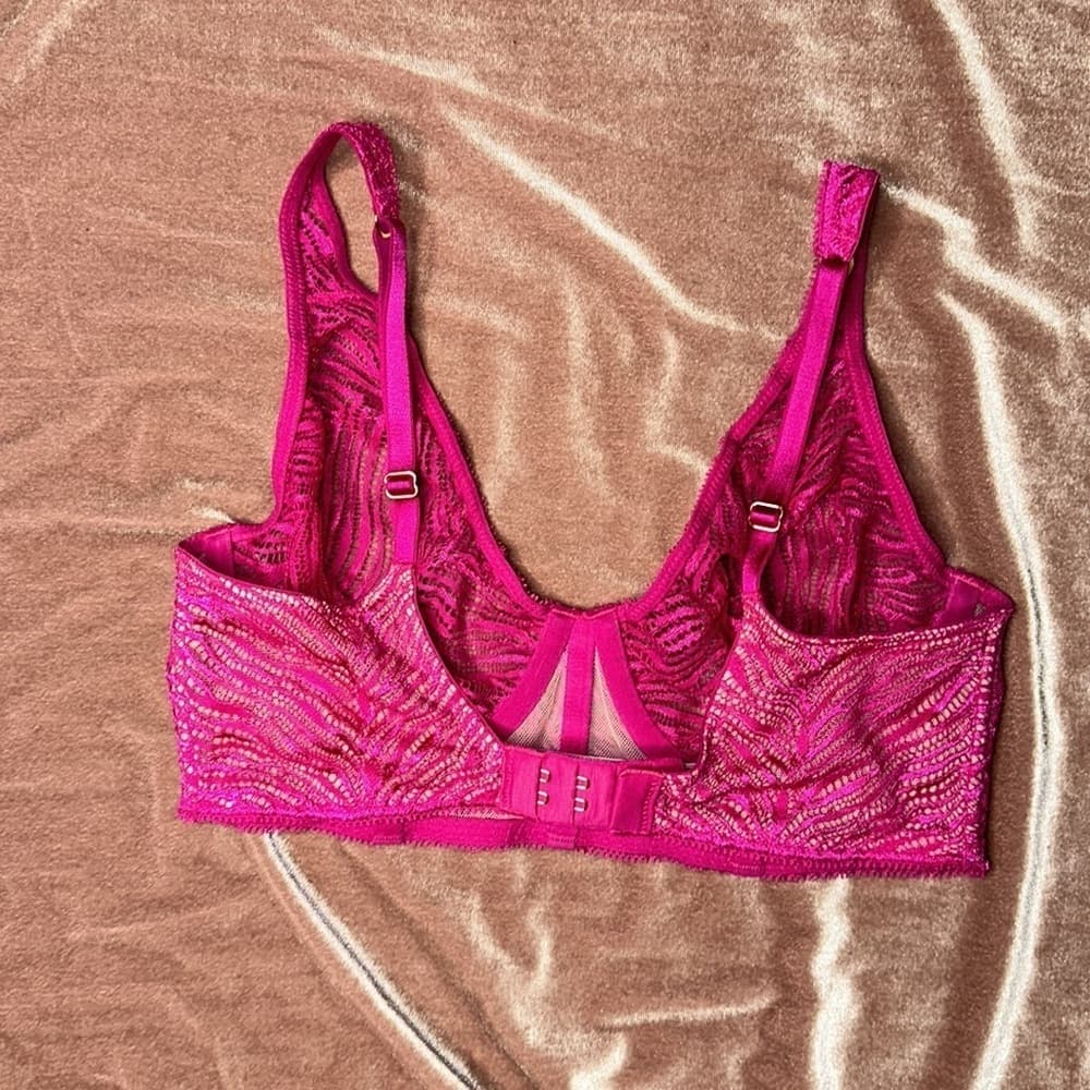VERY cute, hot pink, Victoria’s Secret bra