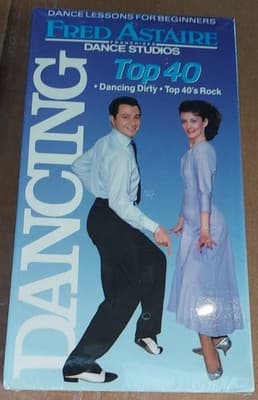 Fred Astaire Dance Studios Top 40 Vhs Sealed